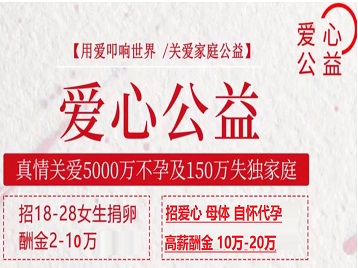 澄江捐卵助孕生子 爱心志愿者招募
